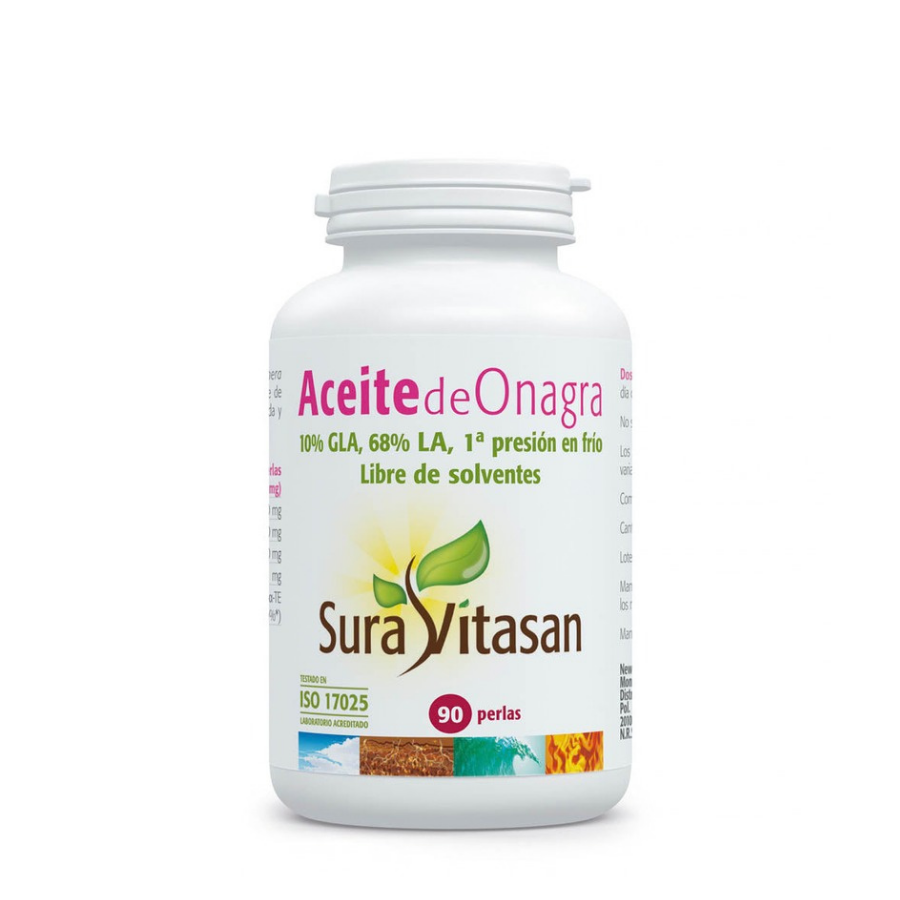 Sura Vitasan Óleo de Onagra 500mg Cápsulas x90