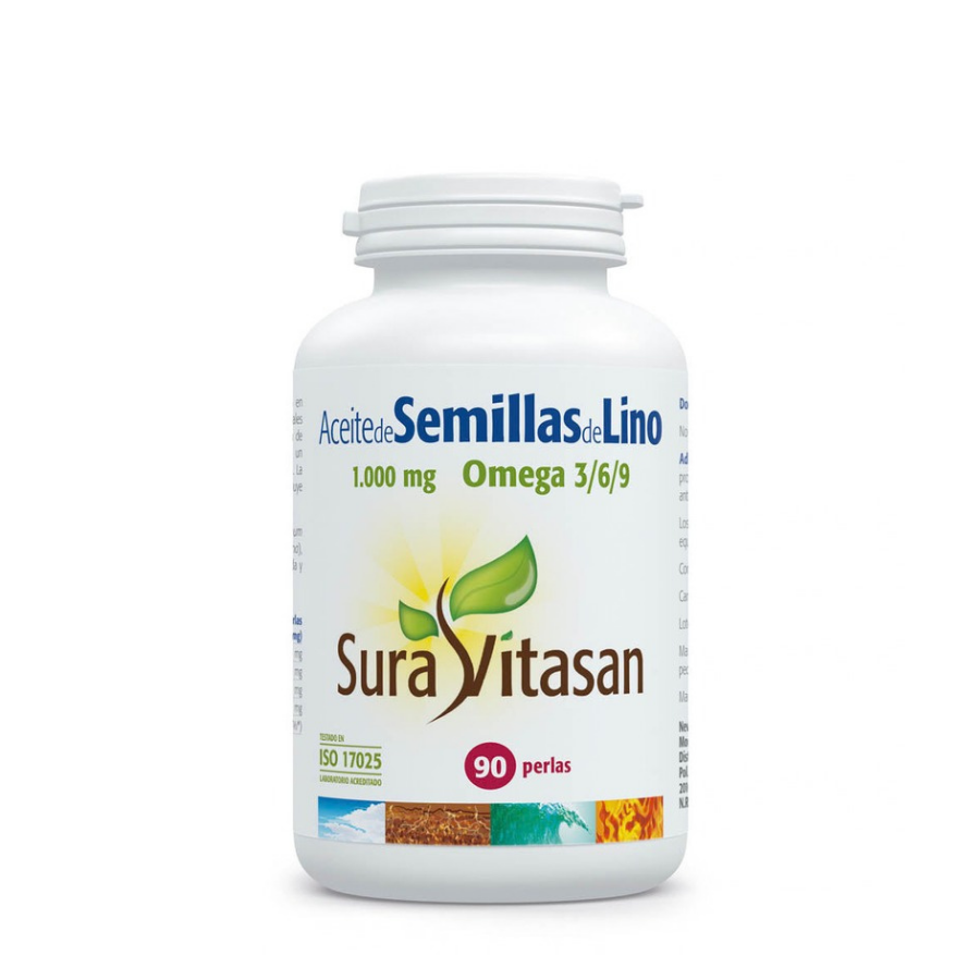 Sura Vitasan Óleo de Sementes de Linho Cápsulas x90