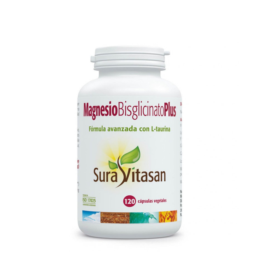 Sura Vitasan Magnésio Bisglicinato Plus Cápsulas x120