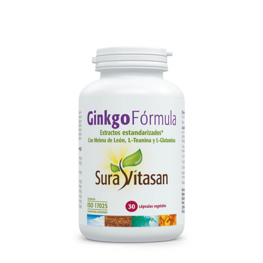 Sura Vitasan Ginkgo Fórmula Cápsulas x30