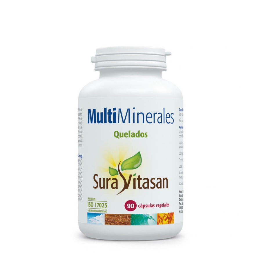 Sura Vitasan Multiminerales Quelados Cápsulas x90