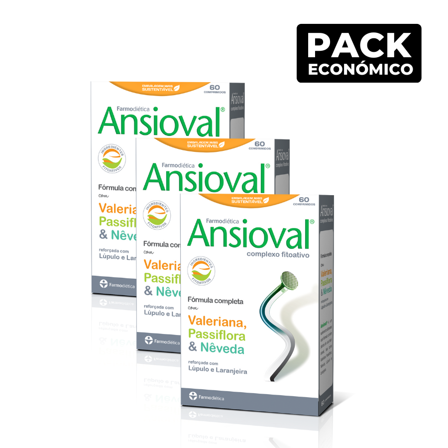Ansioval Comprimidos 3x60