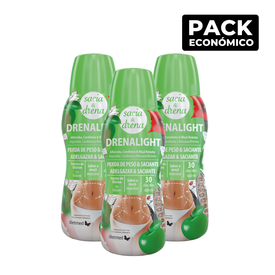 Drenalight Sacia & Drena 3x600ml