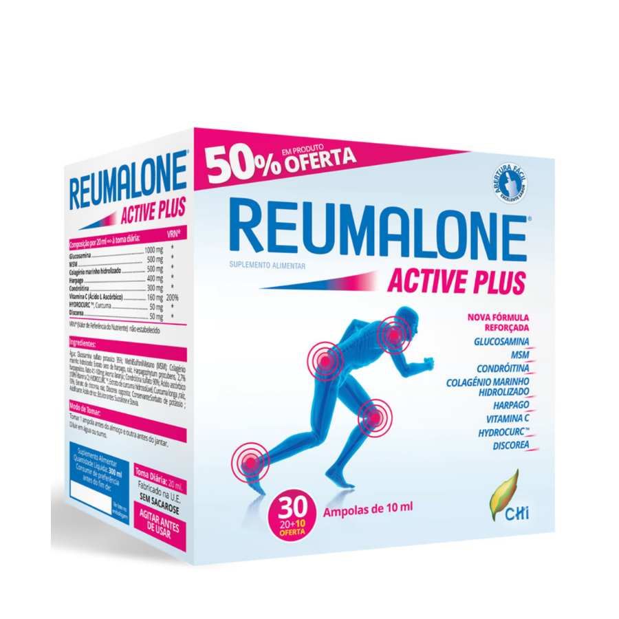CHI Reumalone Active Plus Ampolas x30