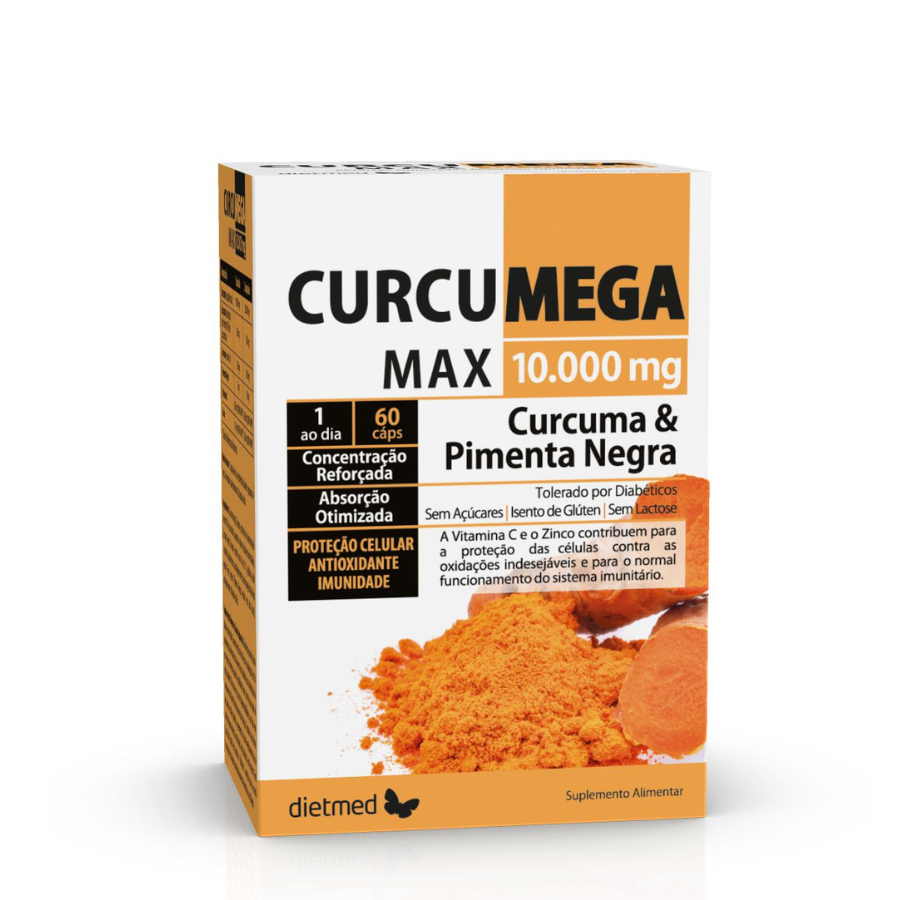 Curcumega Max 10.000mg Cápsulas x60