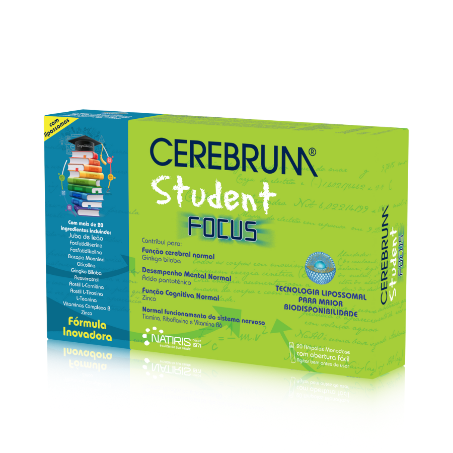 Cerebrum Student Focus Ampolas x20