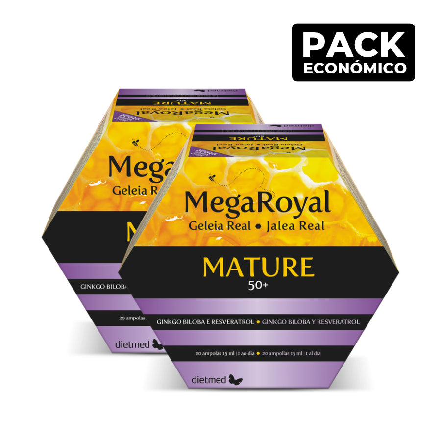 MegaRoyal Mature 50+ Ampolas 2x20