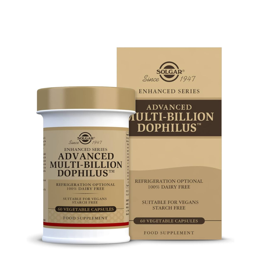 Cápsulas Solgar Advanced Multi-Billion Dophilus x60