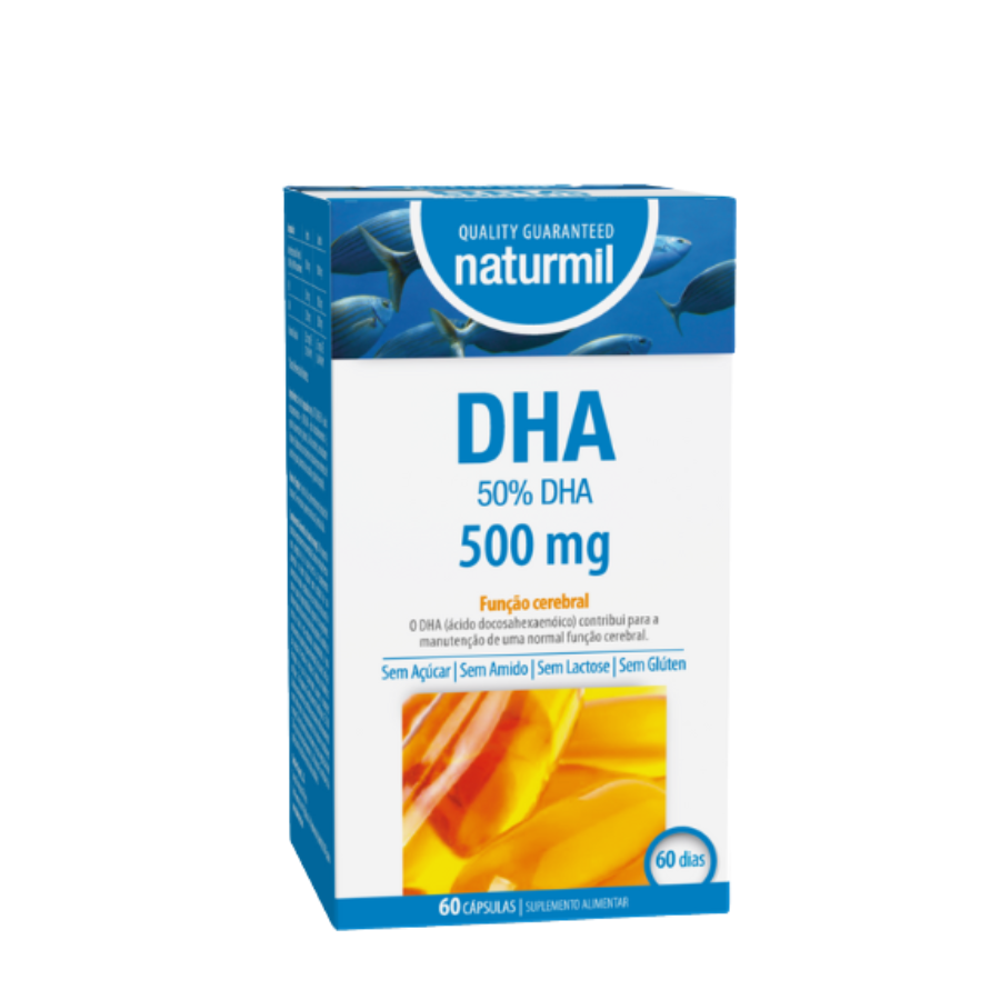 Naturmil DHA 500mg Cápsulas x60