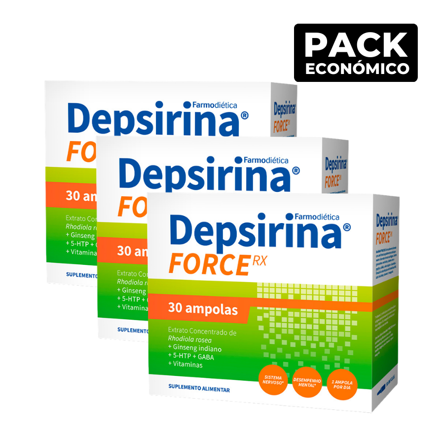 Depsirina Force RX Ampolas 3x30