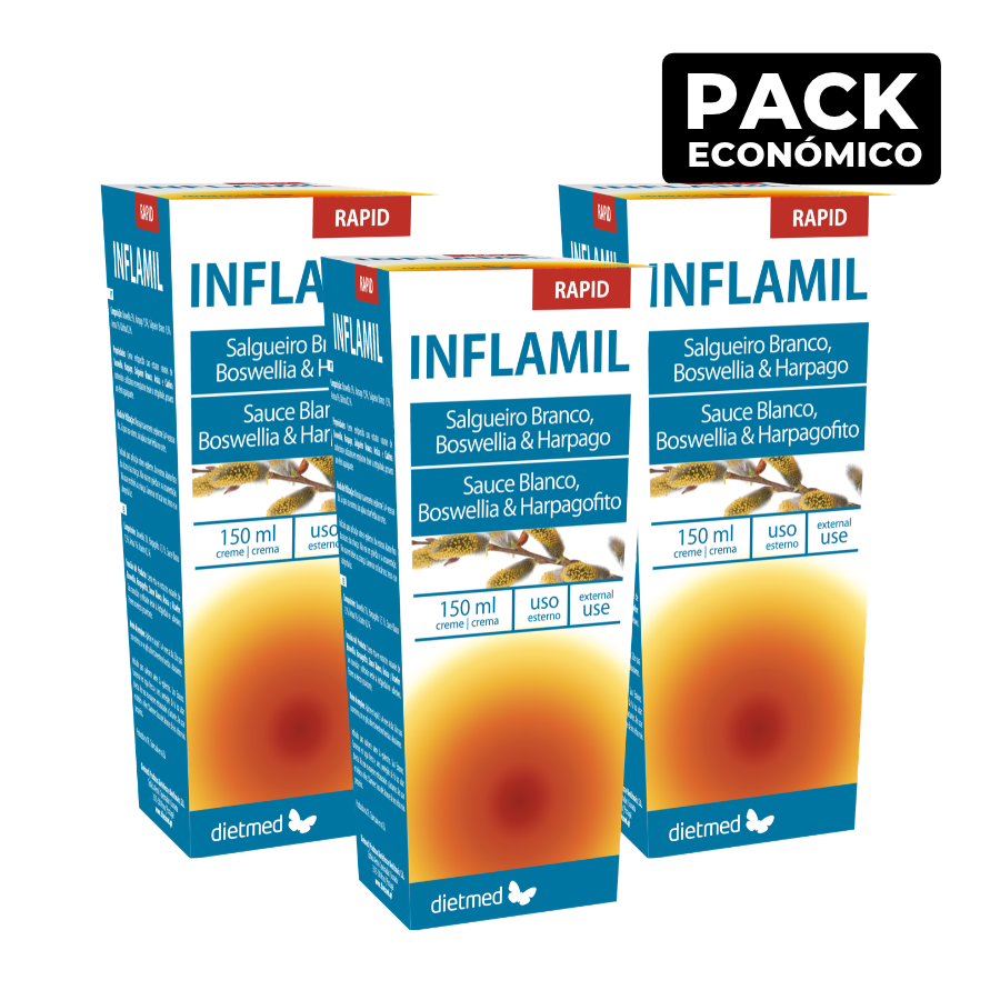 Inflamil Rapid Creme 3x150ml