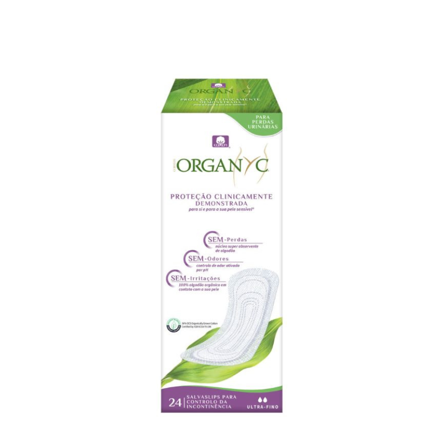 Organyc Penso Ultra Fino Incontinência Urinária X24
