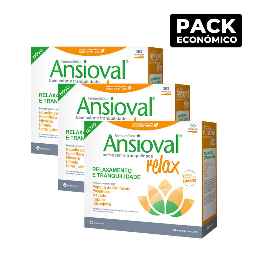 Ansioval Relax Ampolas 3x30
