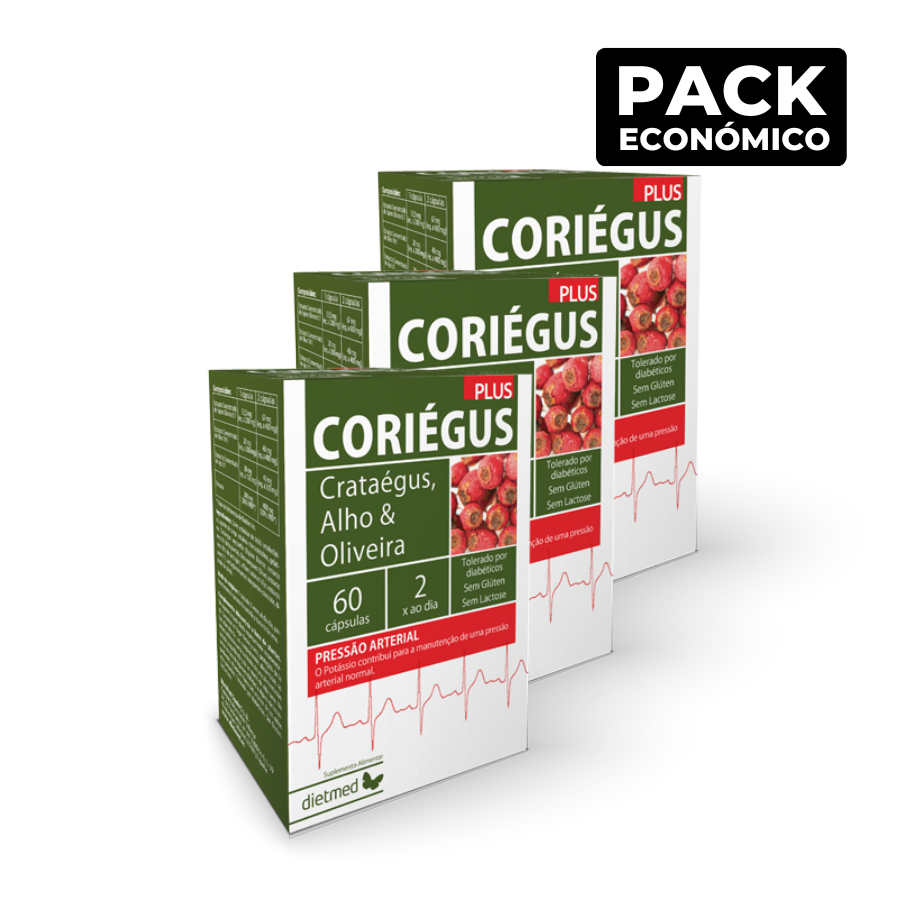 Coriégus Plus Cápsulas 3x60