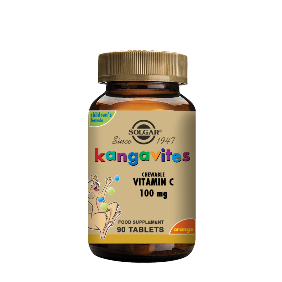 Solgar Kangavites Vitamina C 100 mg comprimidos x90