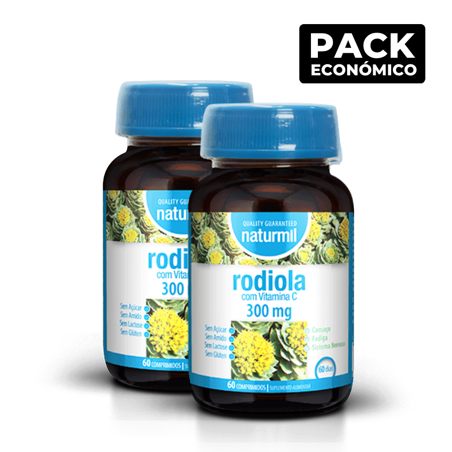 Naturmil Rodiola 300mg Comprimidos 2x60