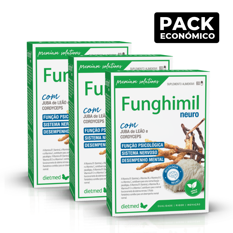 Funghimil Neuro Cápsulas 3x60