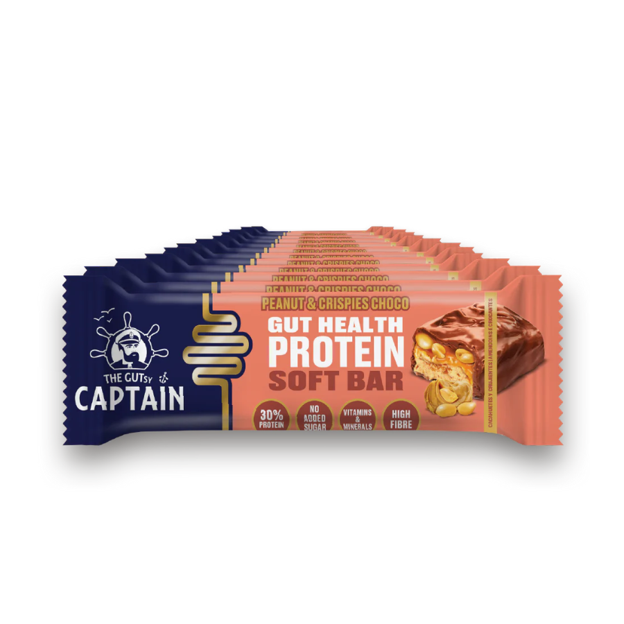 GUTsy Captain Barra Proteína Chocolate & Amendoins 50g