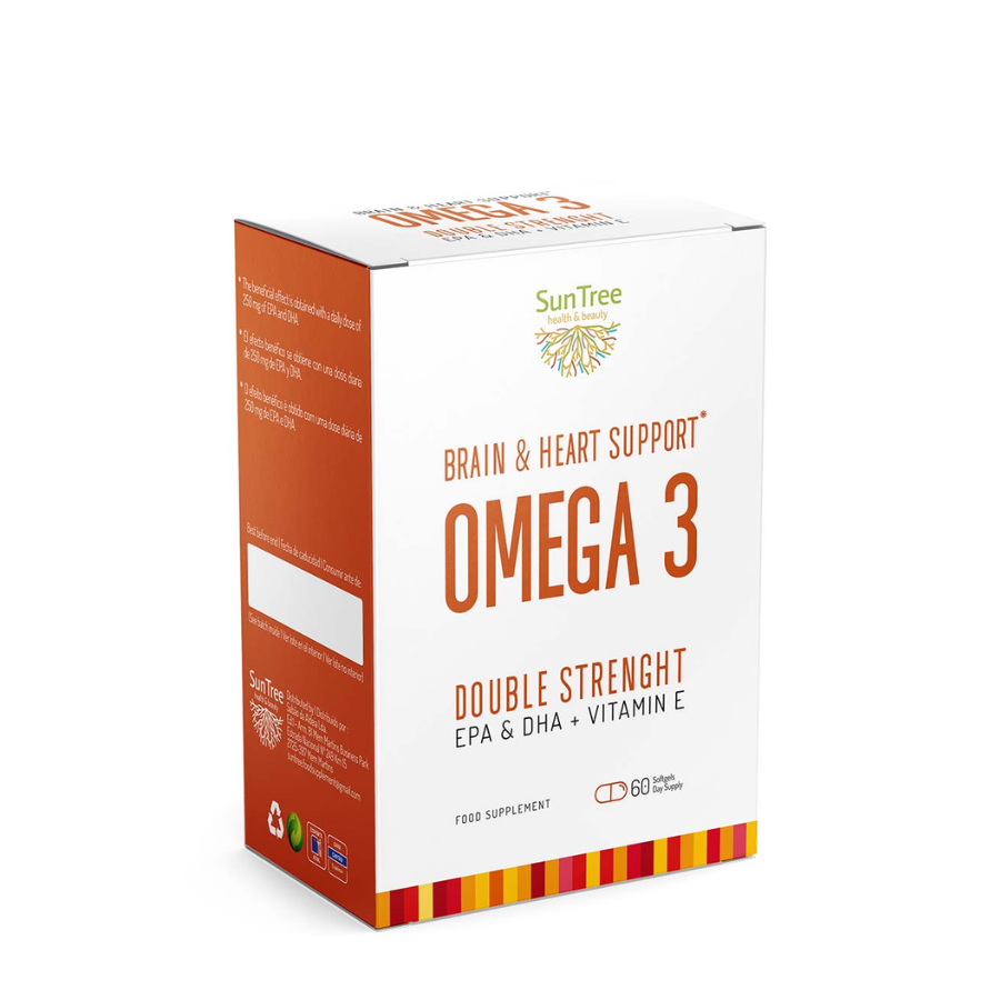 SunTree Ómega 3 Dupla Potência Cápsulas x60