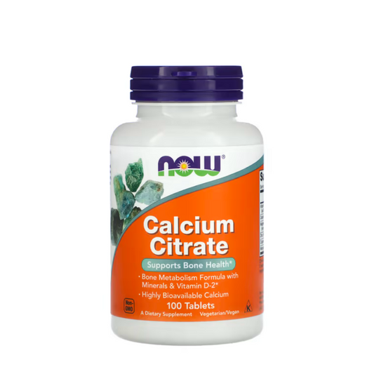 Now Calcium Citrate Comprimidos x100