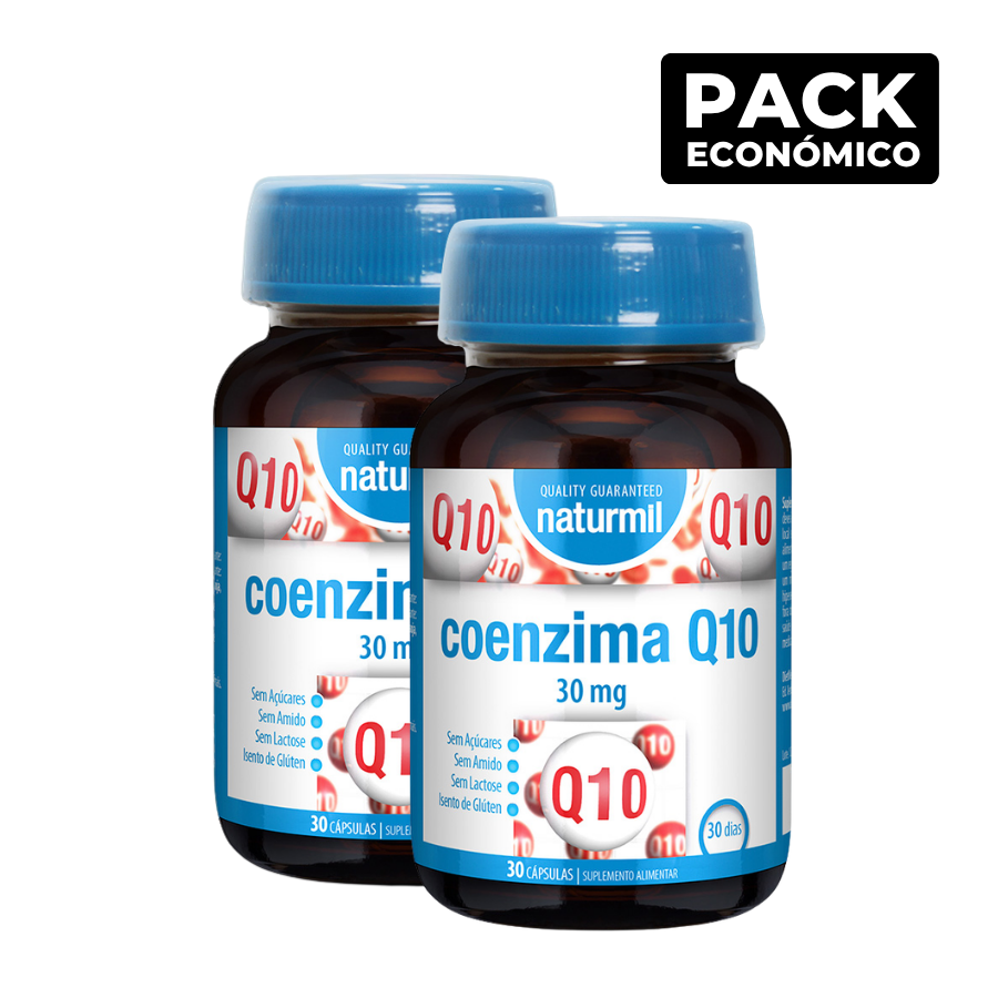 Naturmil Coenzima Q10 30mg Cápsulas 2x30