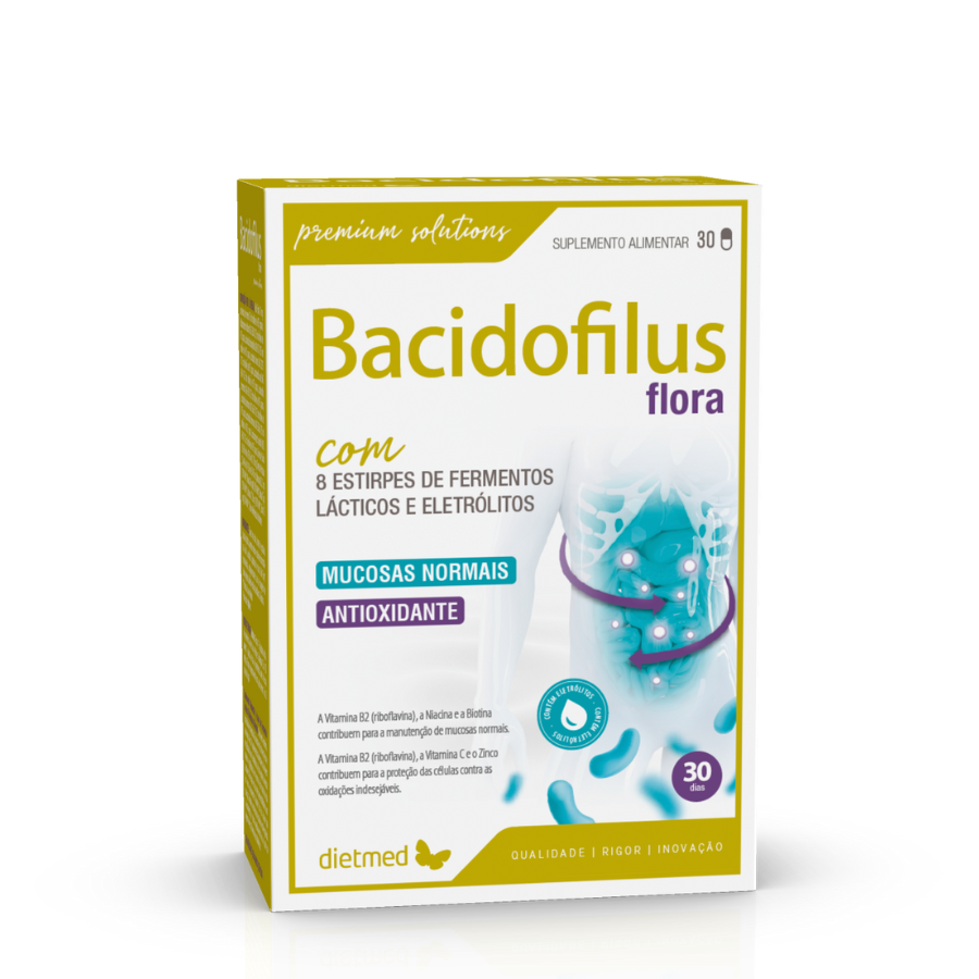 Bacidofilus Flora Cápsulas x30