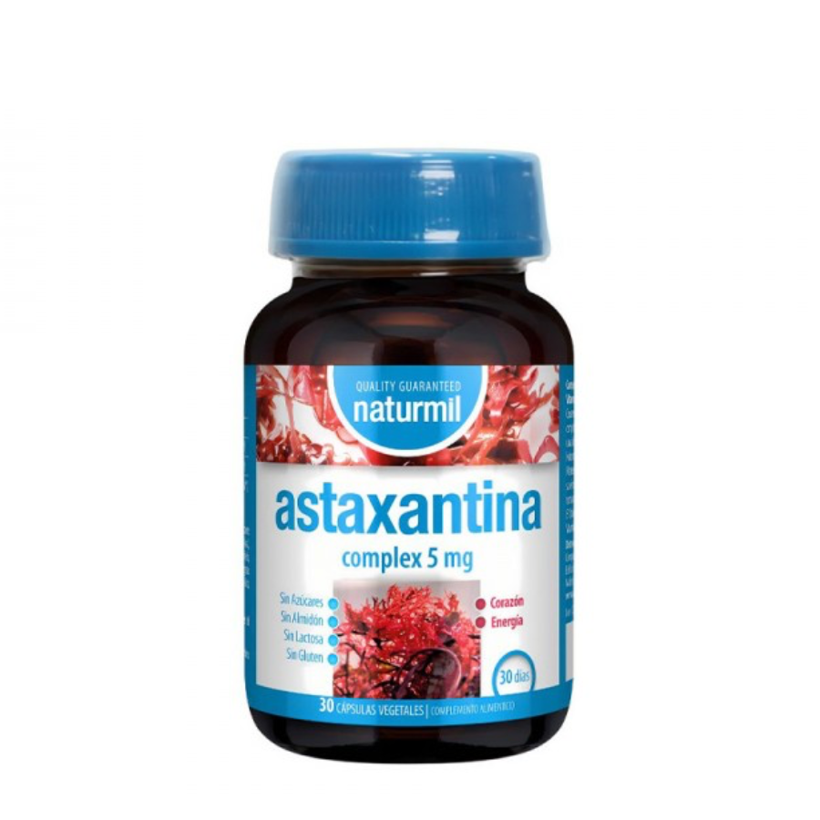 Naturmil Astaxantina Complex 5mg Cápsulas x30