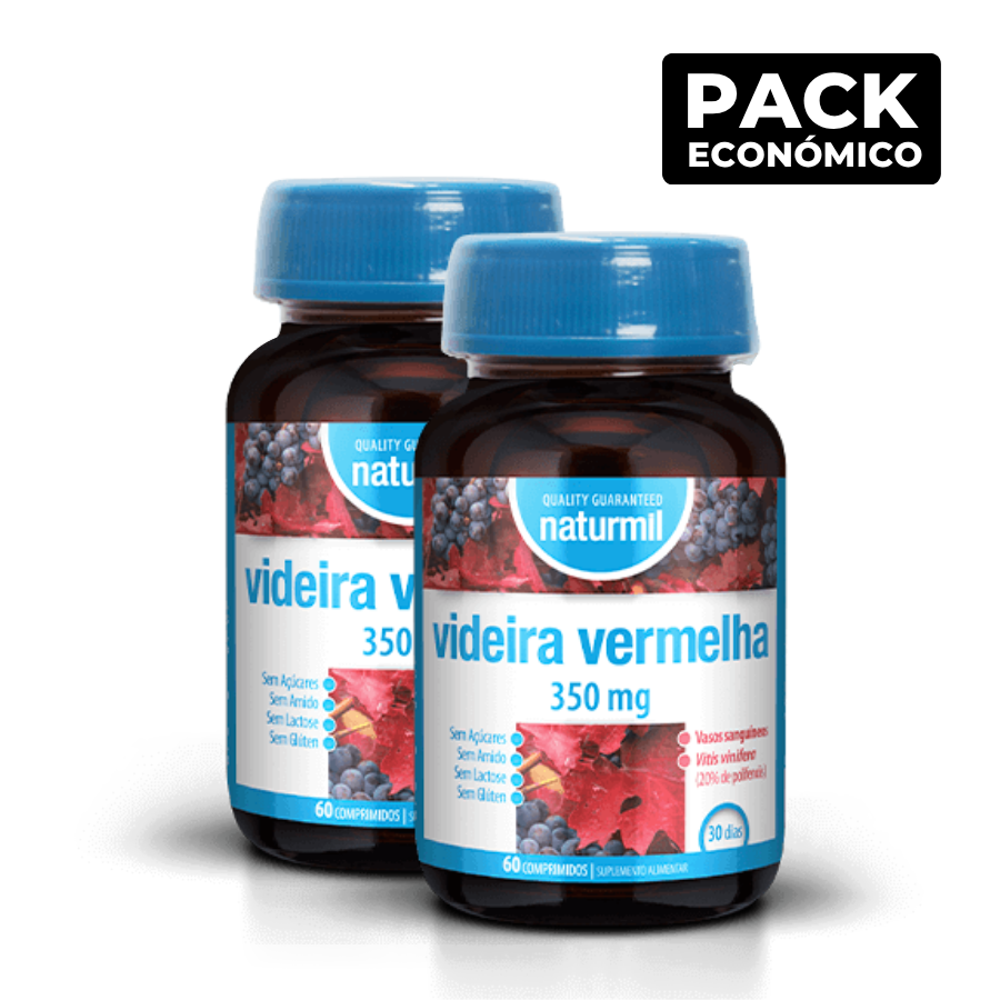 Naturmil Vid Roja 350mg Comprimidos 2x60