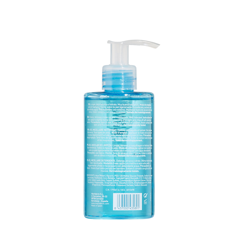 Martiderm Essentials Gel Limpiador Micelar 200ml