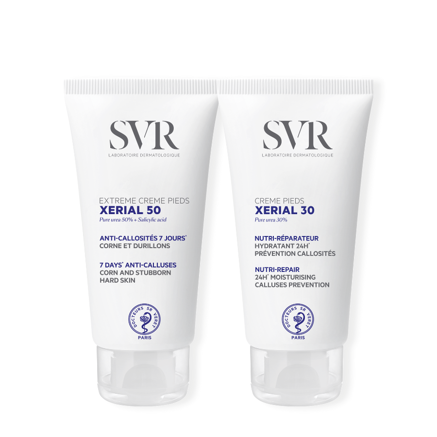 SVR Xerial 50 Extreme Foot Cream + Xerial 30 50ml