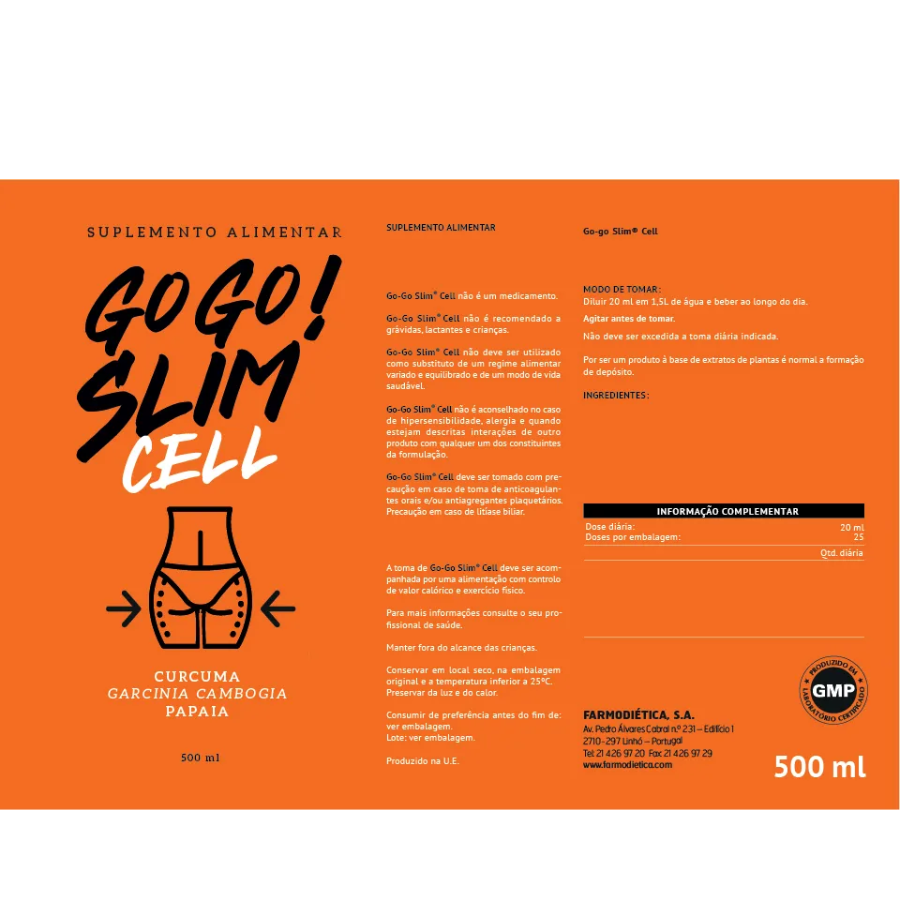 Cell Go Go Slim 500ml