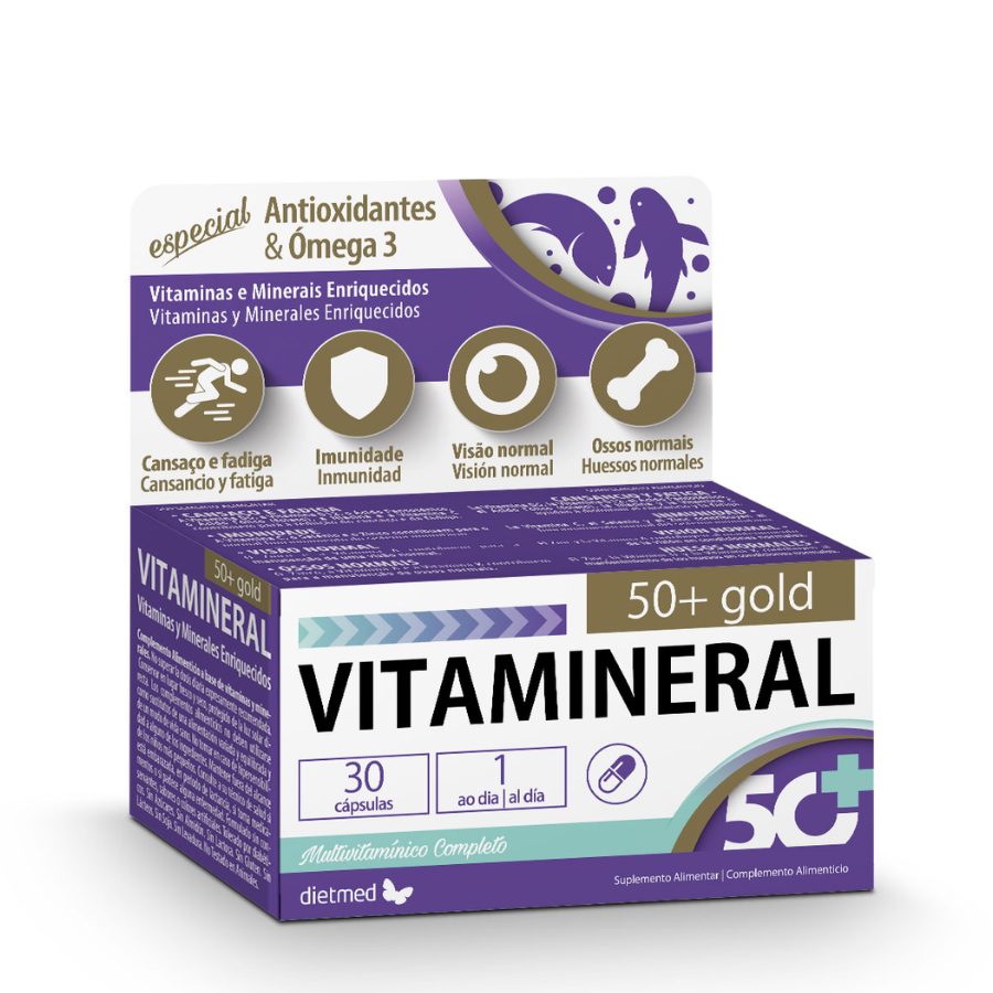Vitamineral 50+ Gold Cápsulas x30