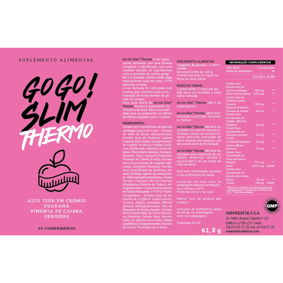 Go Go Slim Thermo Tablets x60