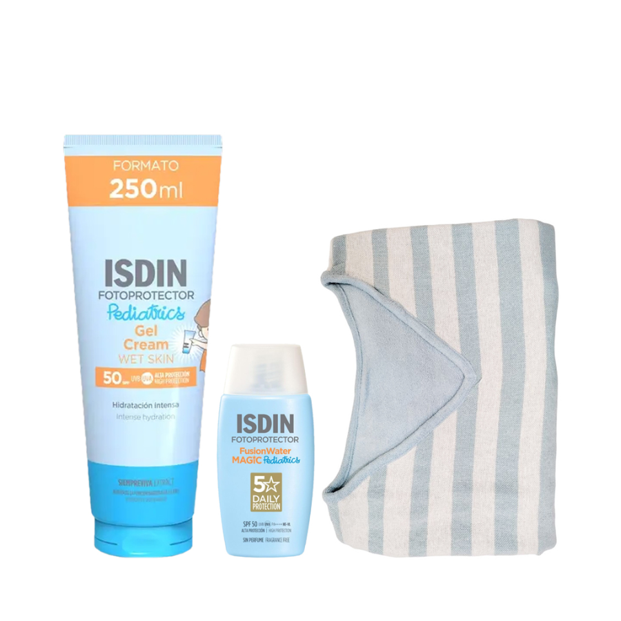 Isdin Pediatrics Gel Cream 250ml + Fusion Water Magic SPF50 50ml
