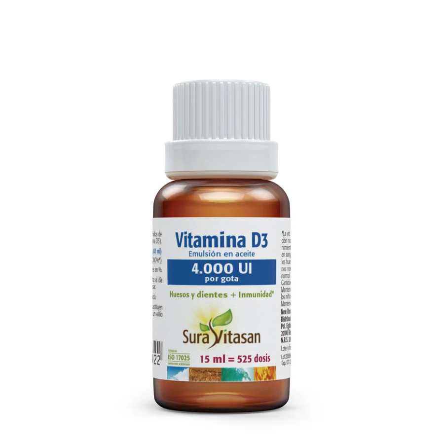 Sura Vitasan Vitamina D3 4000UI 15ml