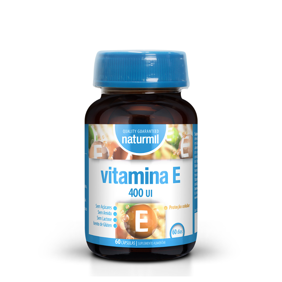 Naturmil Vitamina E 400 UI Cápsulas x60