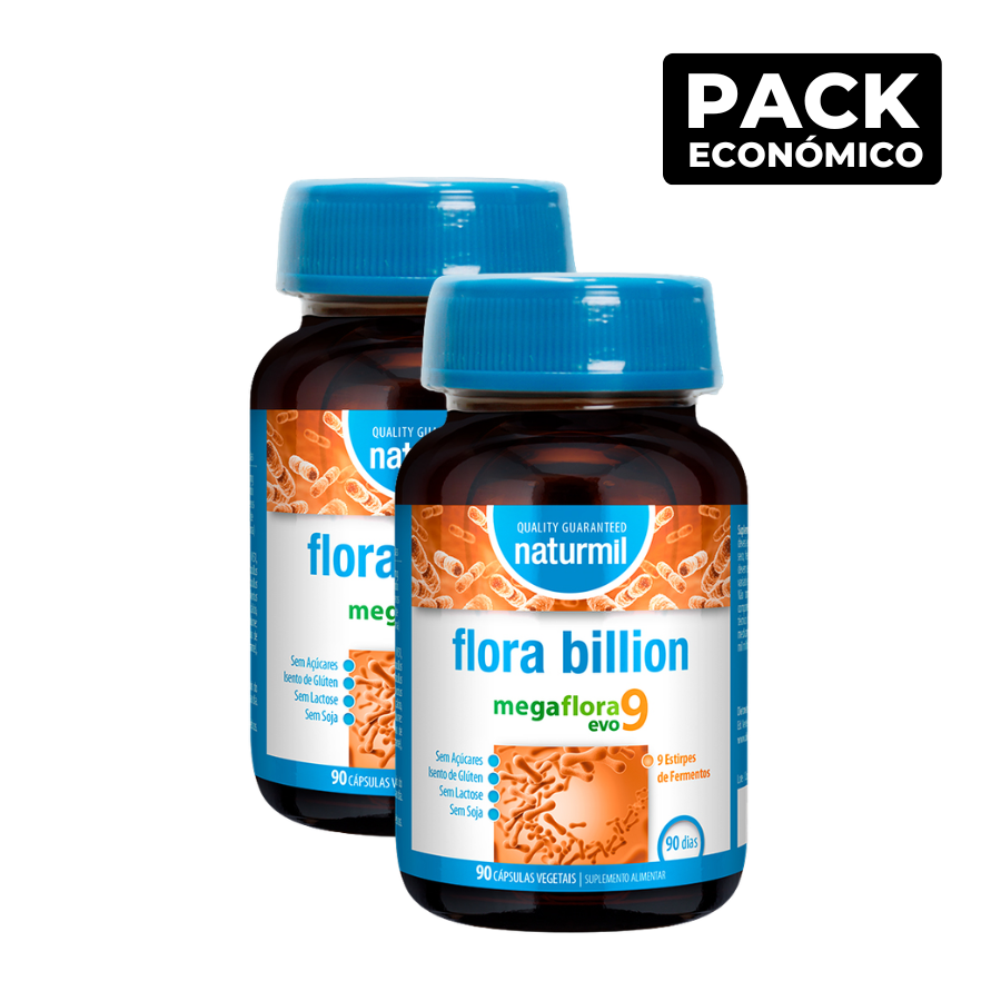 Naturmil Flora Billion Megaflora 9 Evo Capsules 2x90