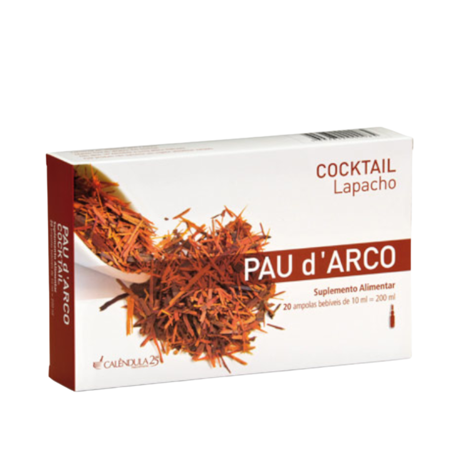 Cocktail Lapacho Pau D arco Ampolas x20