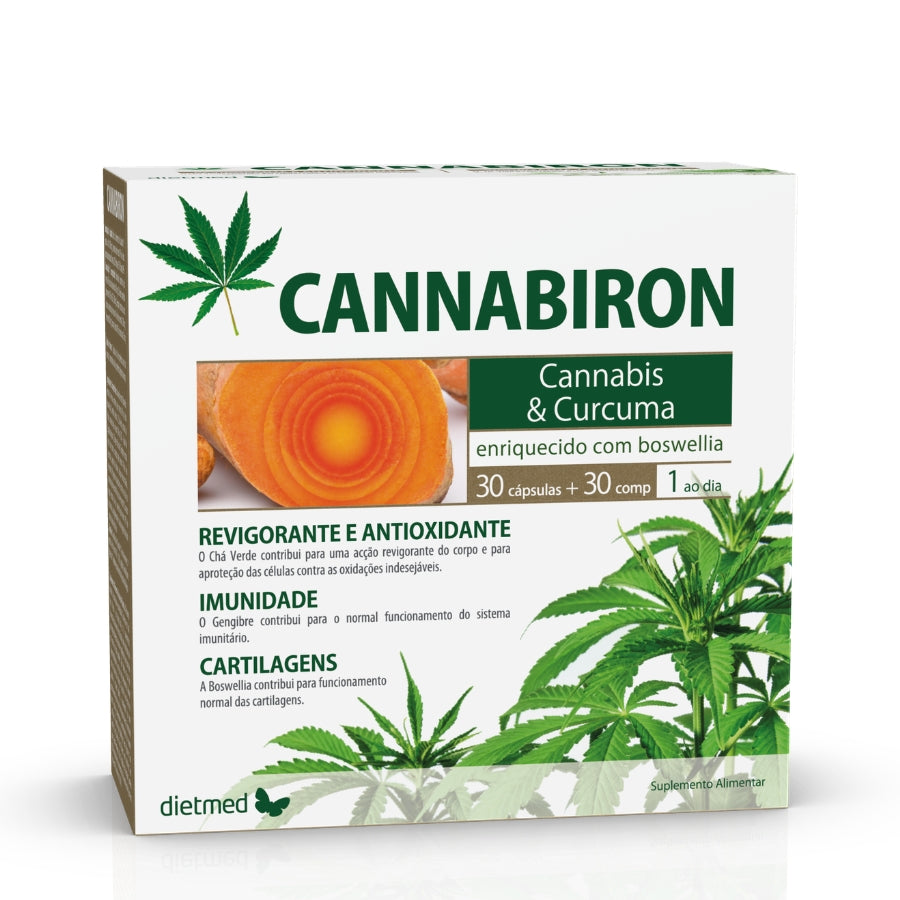 Cannabiron 30 Cápsulas + 30 Compimidos