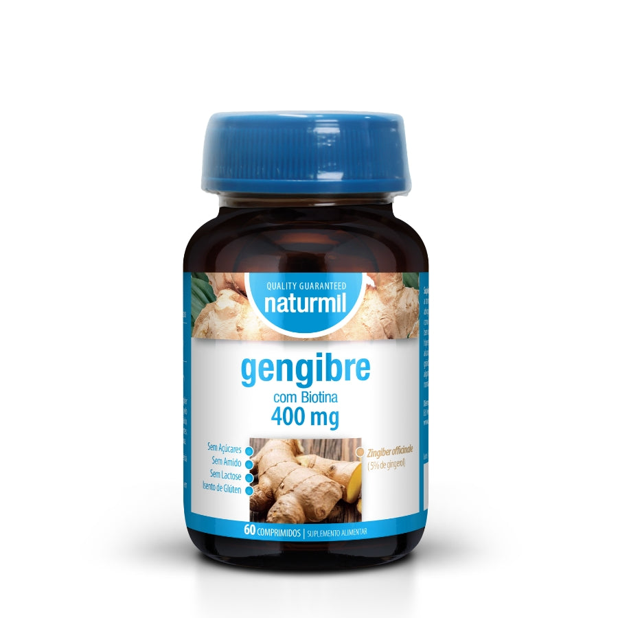 Naturmil Gengibre 400mg Comprimidos x60
