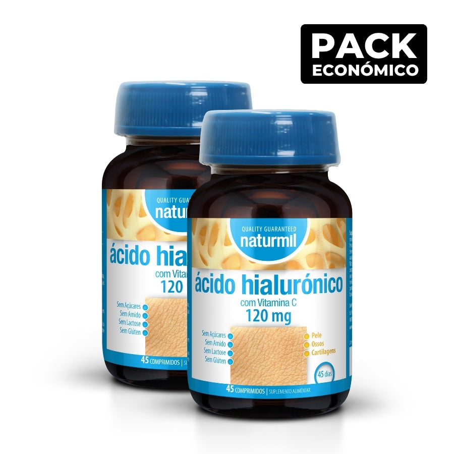 Naturmil Ácido Hialurónico 120mg Comprimidos 2x45