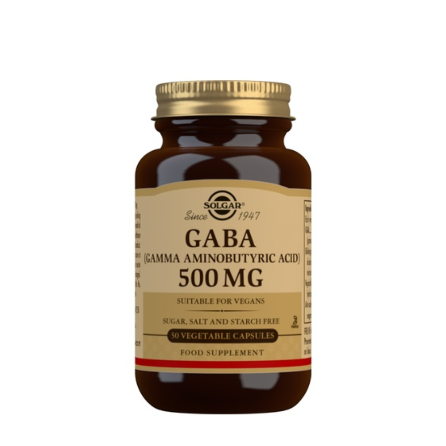 Solgar Gaba 500mg Cápsulas x50