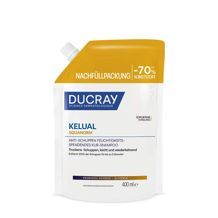 Ducray Kelual Squanorm Champô Caspa Seca Refill 400ml