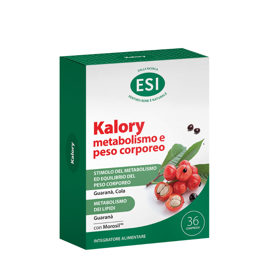 ESI Kalory Metabolismo e Peso Corporal Comprimidos x36