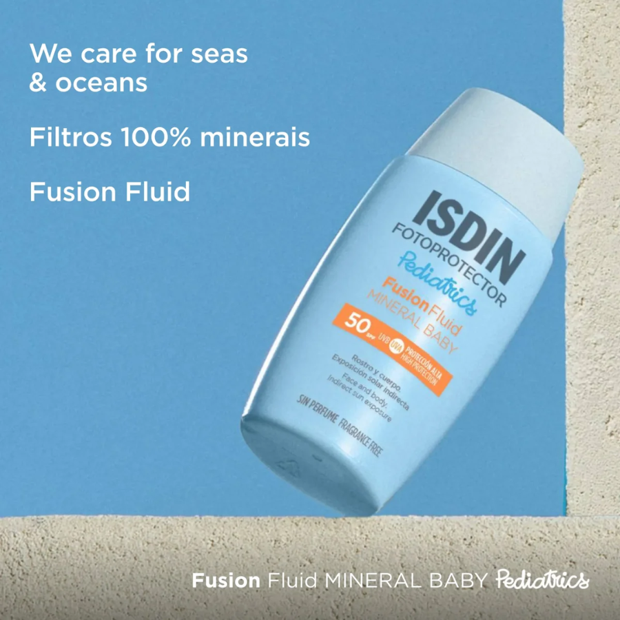 Isdin Photoprotector Pediatrics Fusion Fluid Mineral SPF50+ 50ml