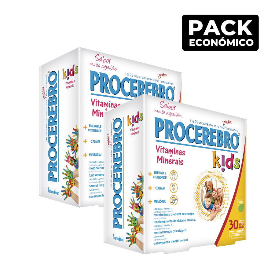 Procerebro Kids Ampolas 2x30