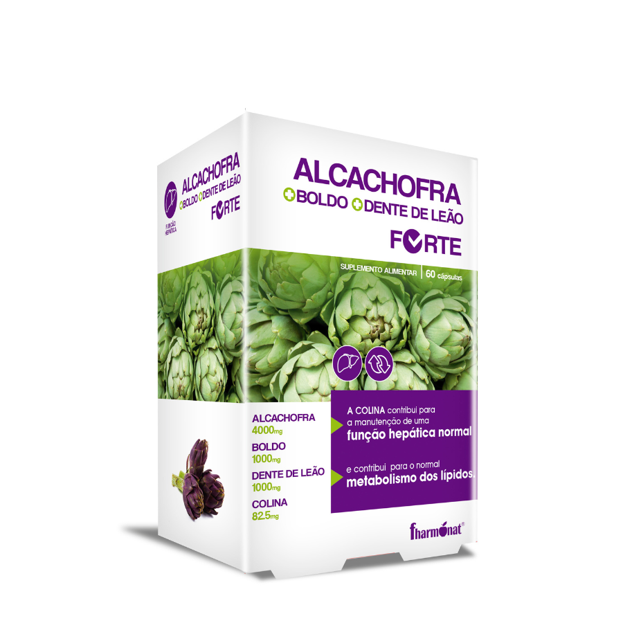 Alcachofra + Boldo + Dente de Leão Cápsulas x60