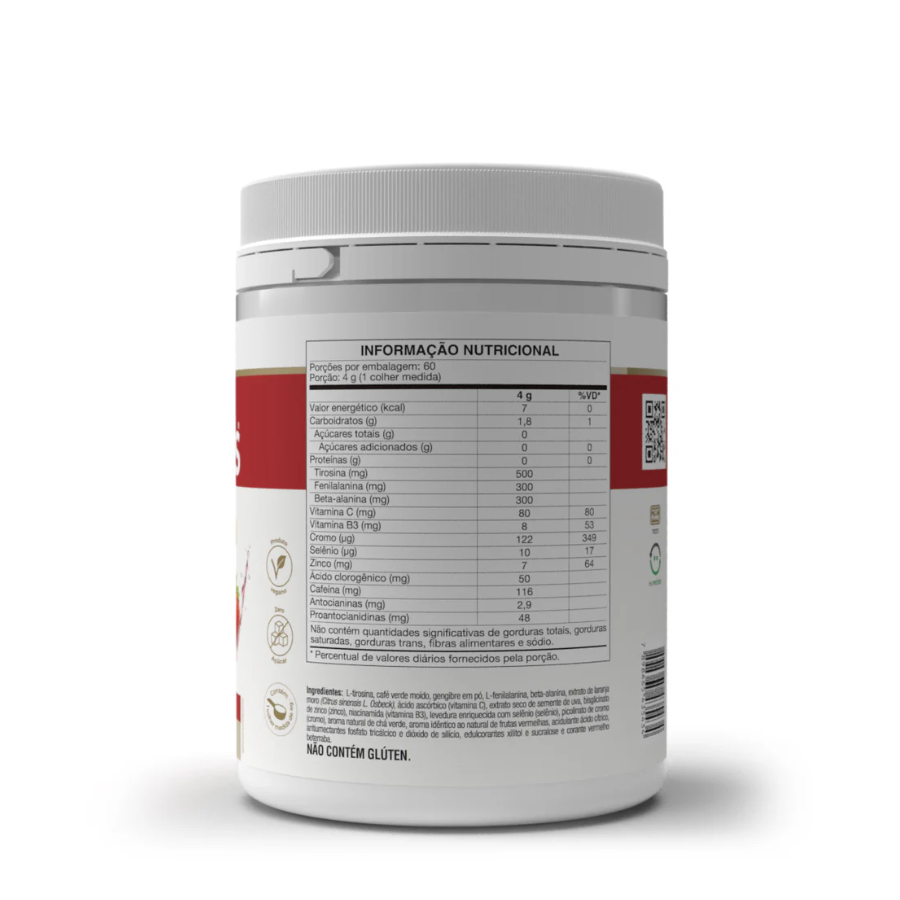 Vitafor Termo Plus Frutas Vermelhas Gengibre e Chá Verde 240g