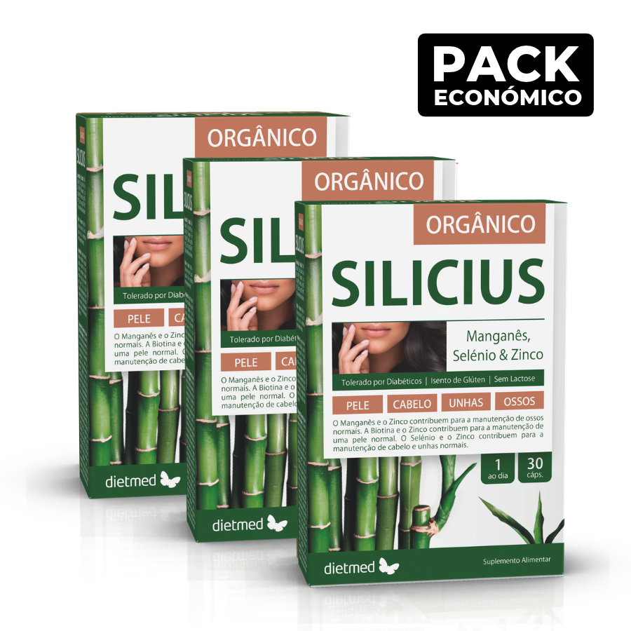 Silicius Orgânico Cápsulas 3x30