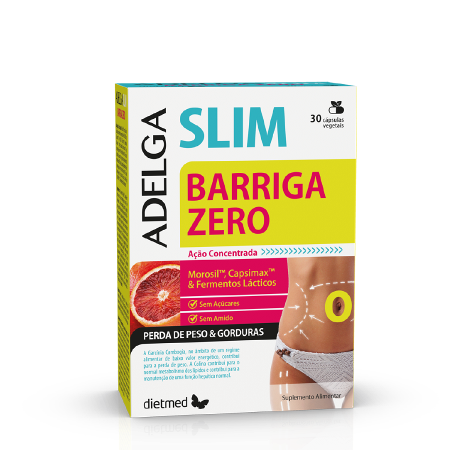 AdelgaSlim Bariga Zero Cápsulas x30